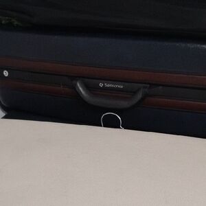 Samsonite Black and Brown Travel Bag